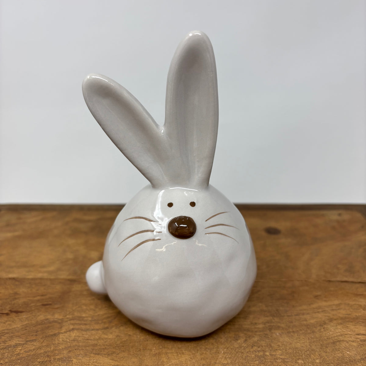 Dolomite Bunny Head Figurine