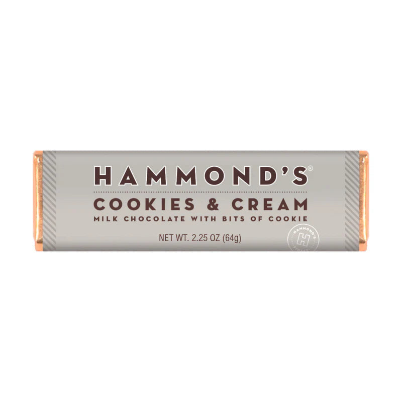 Hammond&#39;s Cookies &amp; Cream Candy Bar