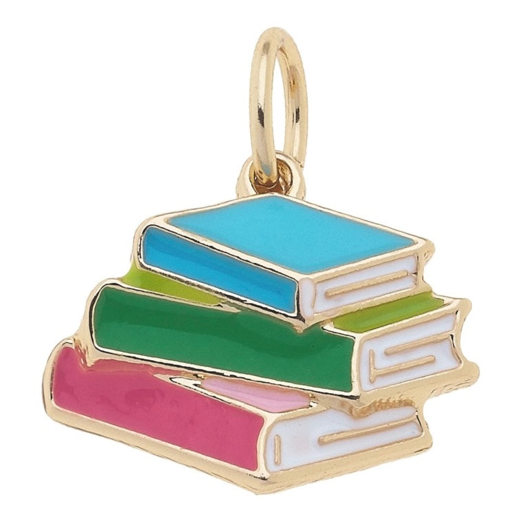 Books Charm in Multi