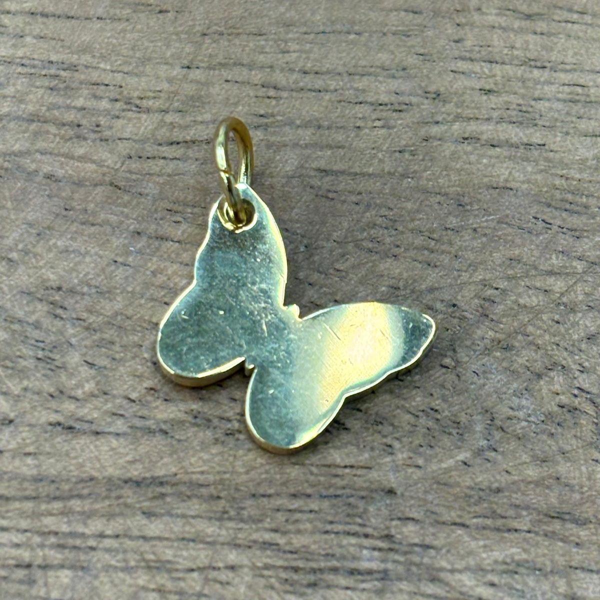 Gold Butterfly Charm