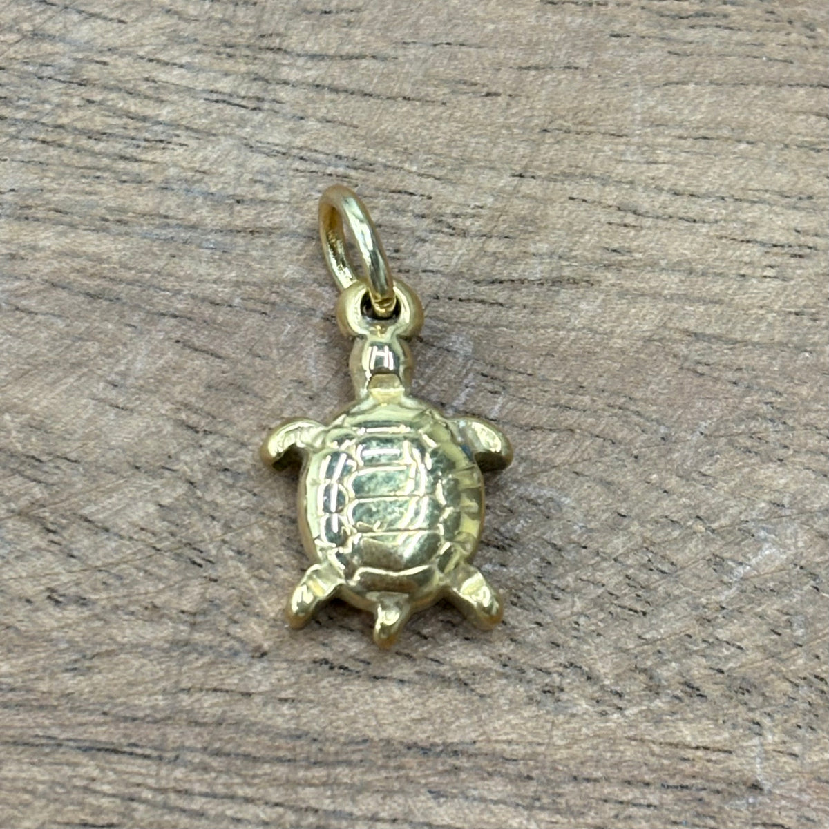 Gold Turtle Charm