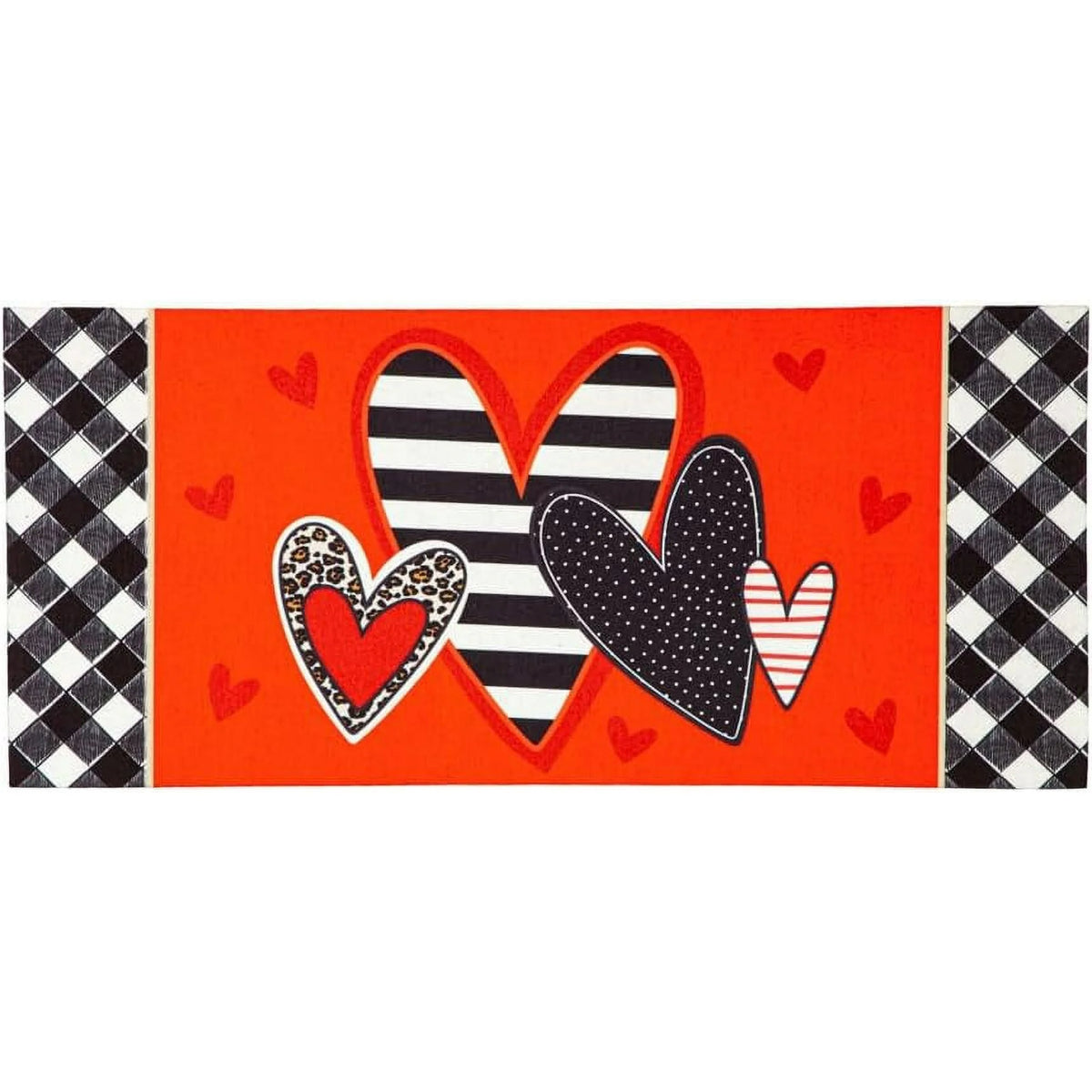 Patterned Heart Sassafras Insert Mat