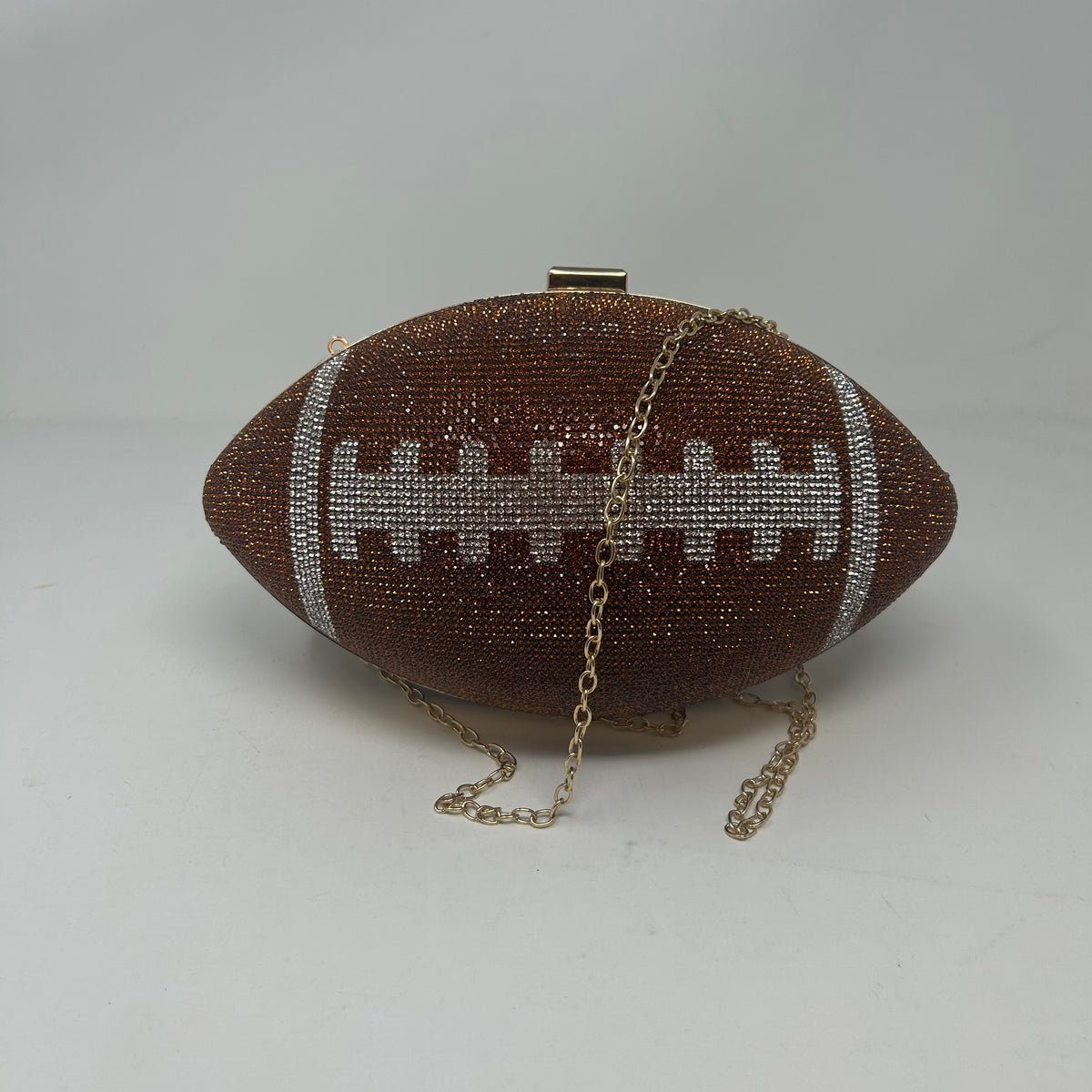 Bedazzled Football Purse