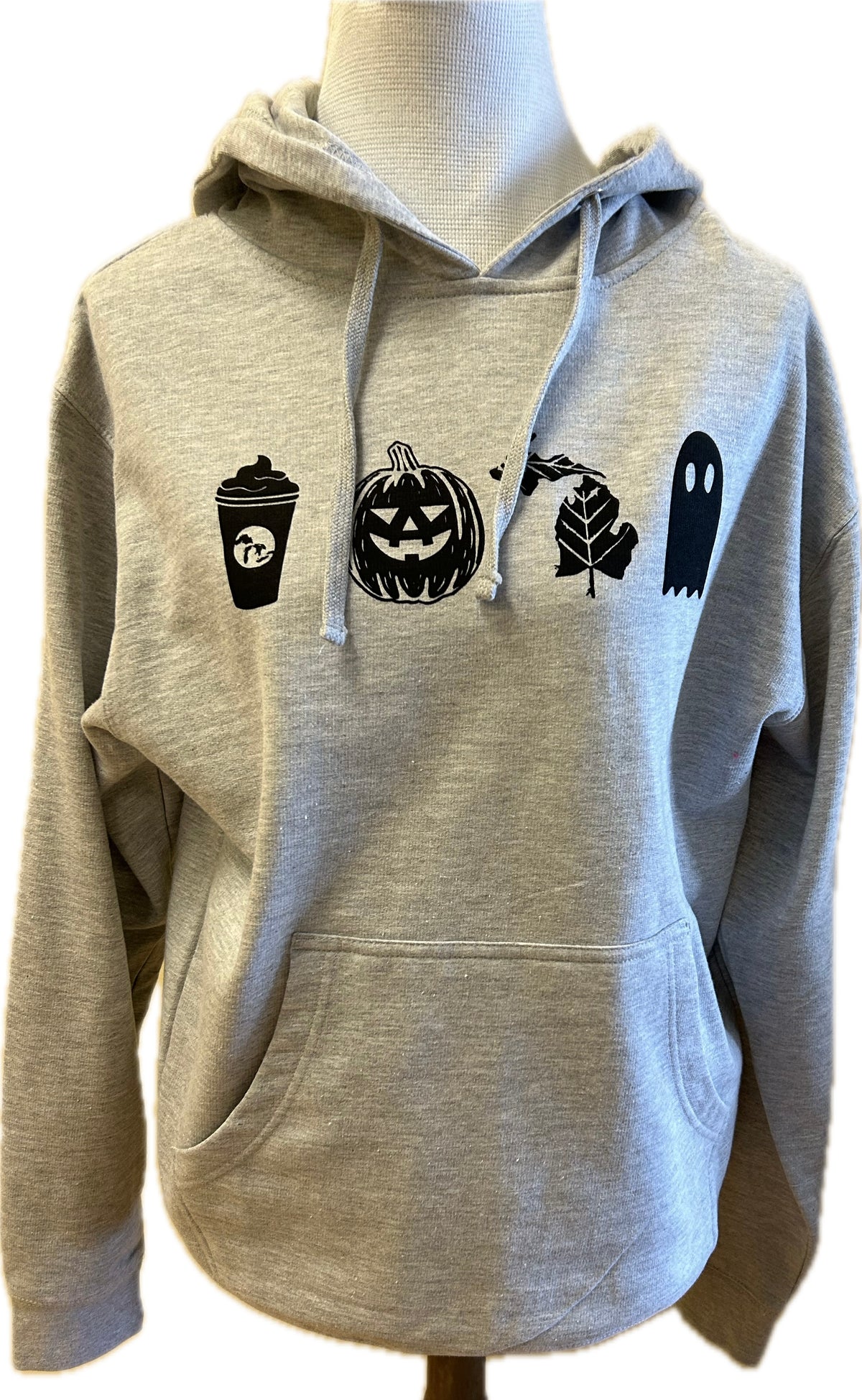 Heather Grey The Boo Hoodie