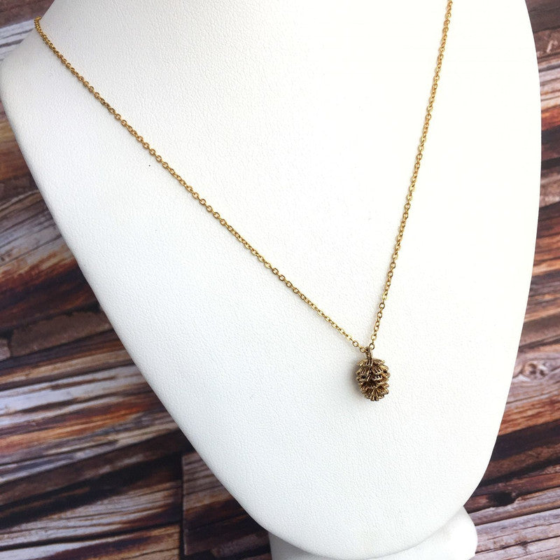 Pinecone Necklace