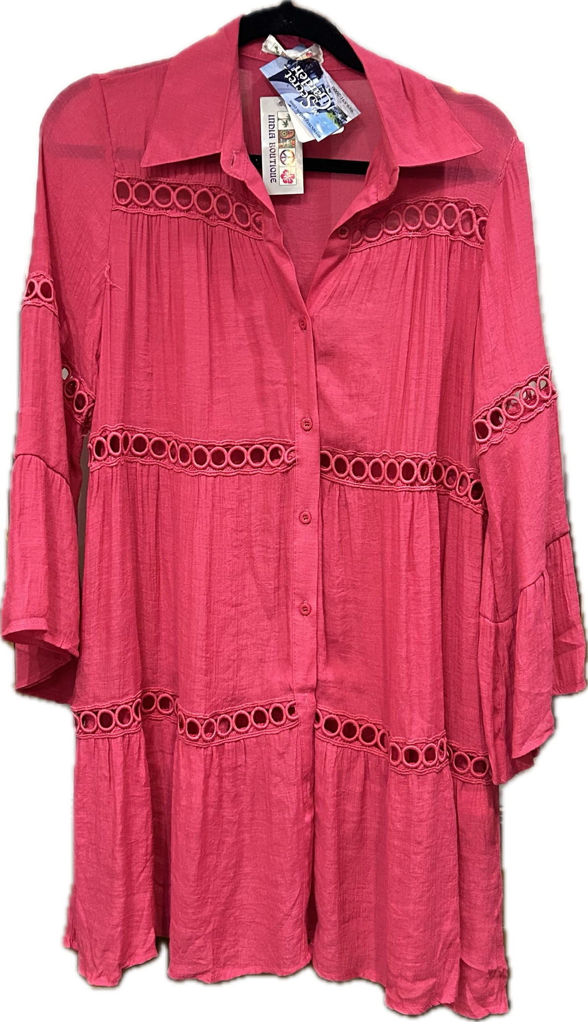 Fuchsia One Size Flowy Top