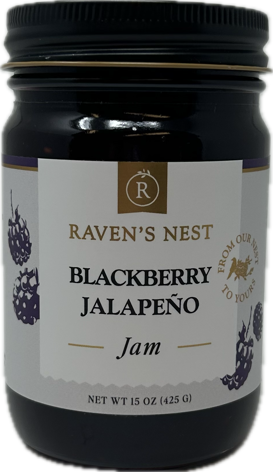 Blackberry Jalapeno Jam 15oz