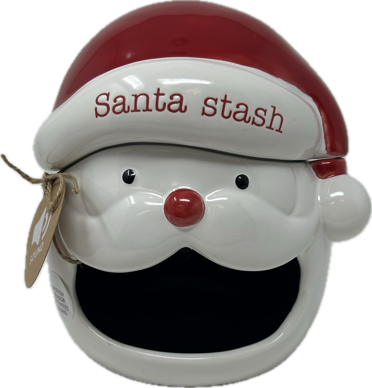 Santa Open Candy Container