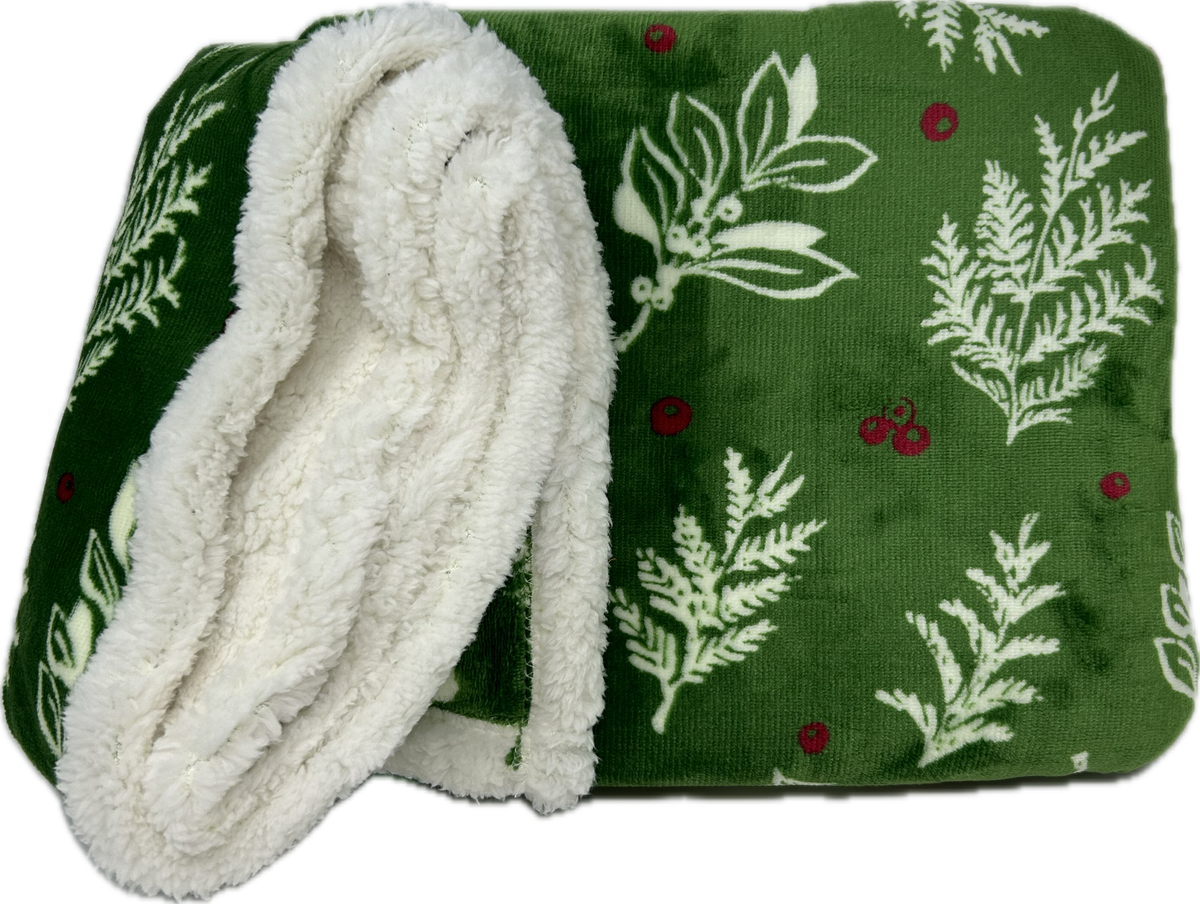 Christmas Flannel Throw 50x60