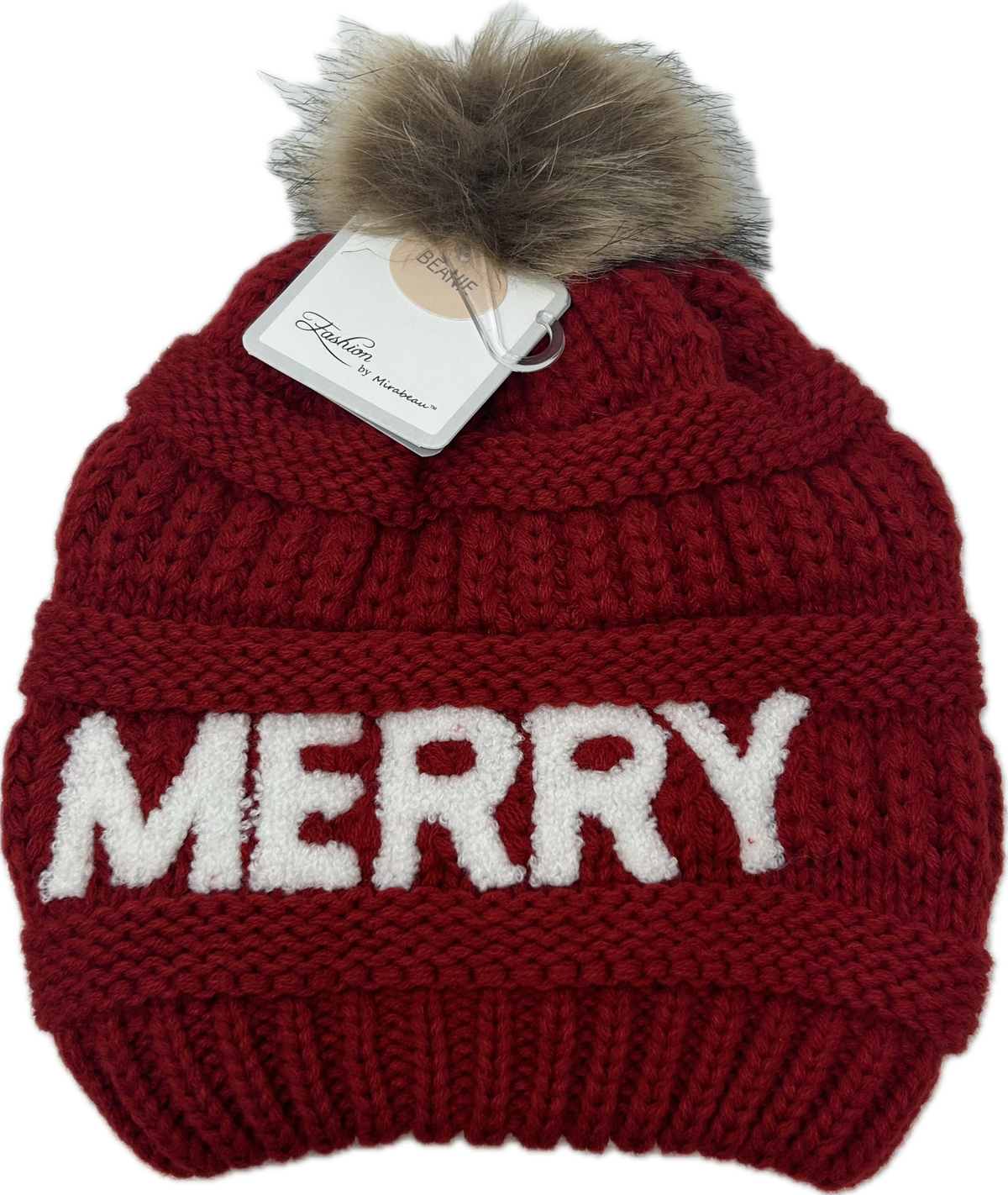 Candy Lane Merry Chenille Beanie