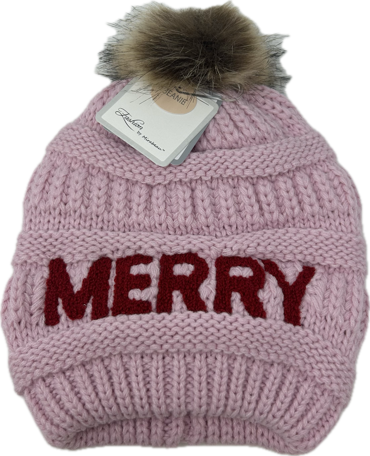 Candy Lane Merry Chenille Beanie