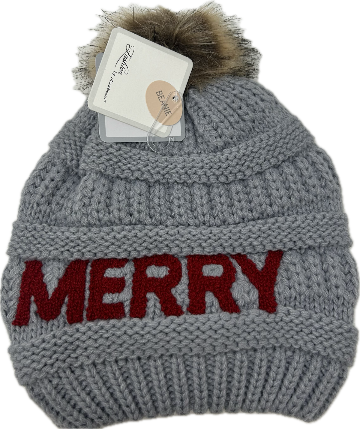 Candy Lane Merry Chenille Beanie