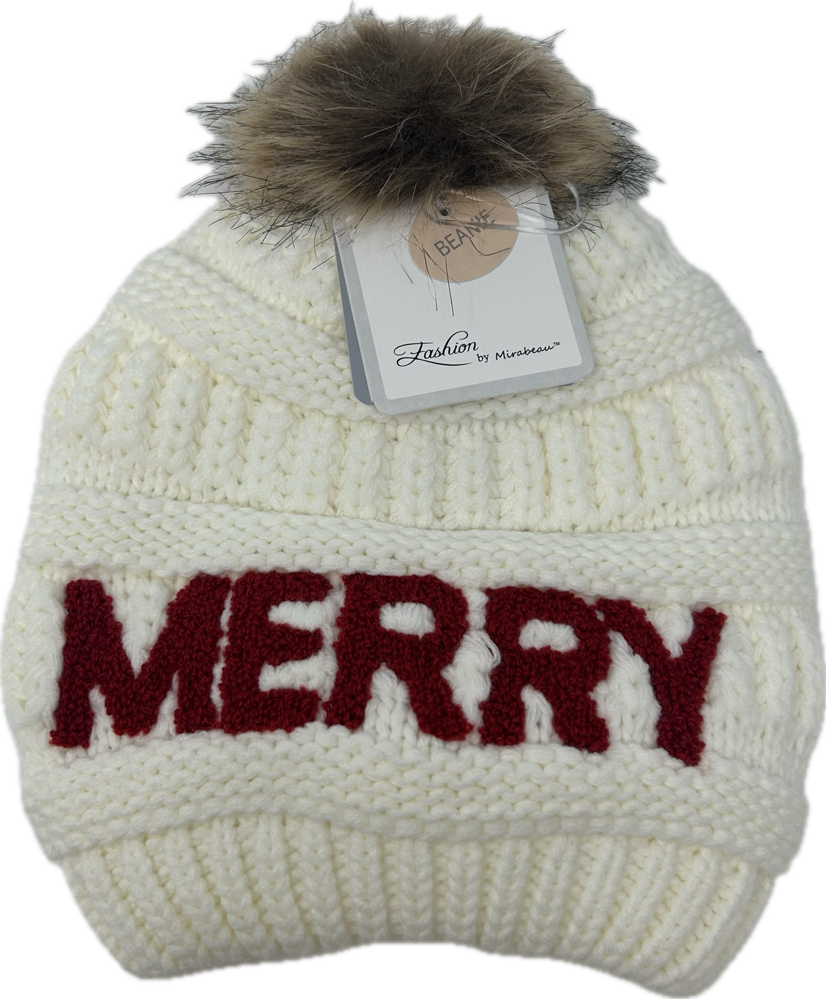 Candy Lane Merry Chenille Beanie