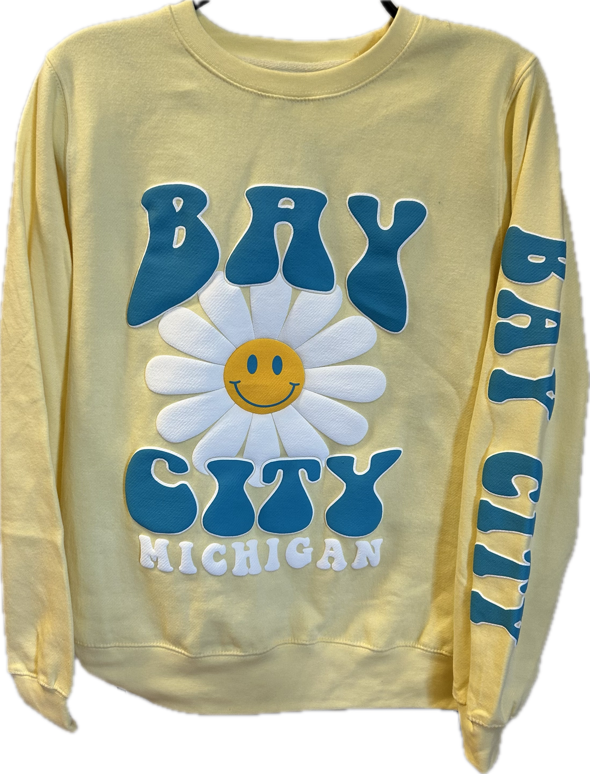 Yellow Bay City Daisy Sweatshirt