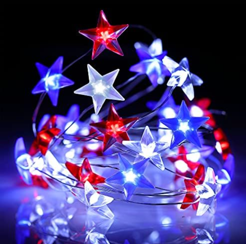 Patriotic LED Light String