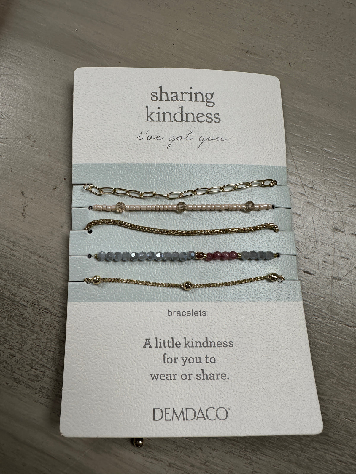 Sharing kindness bracelet