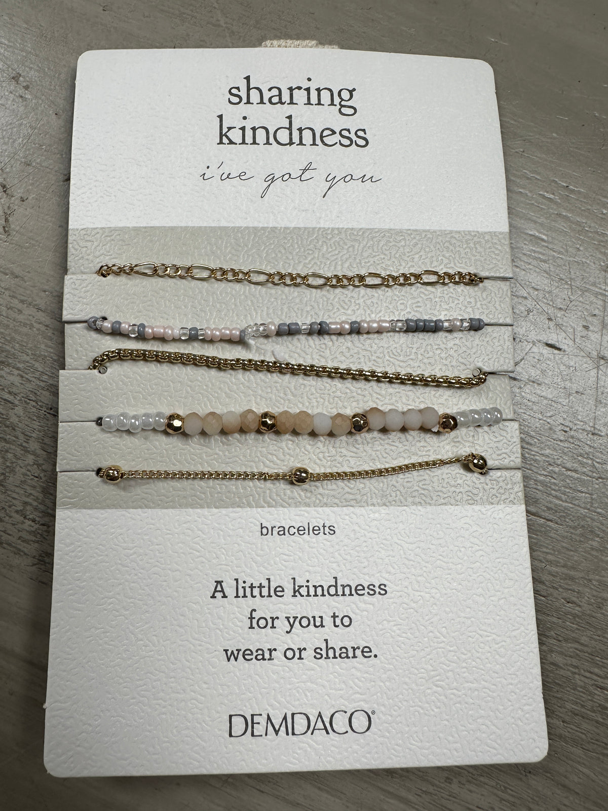 Sharing kindness bracelet