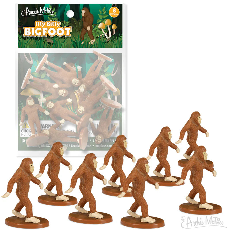 Itty Bitty Bigfoot - Bag of 8