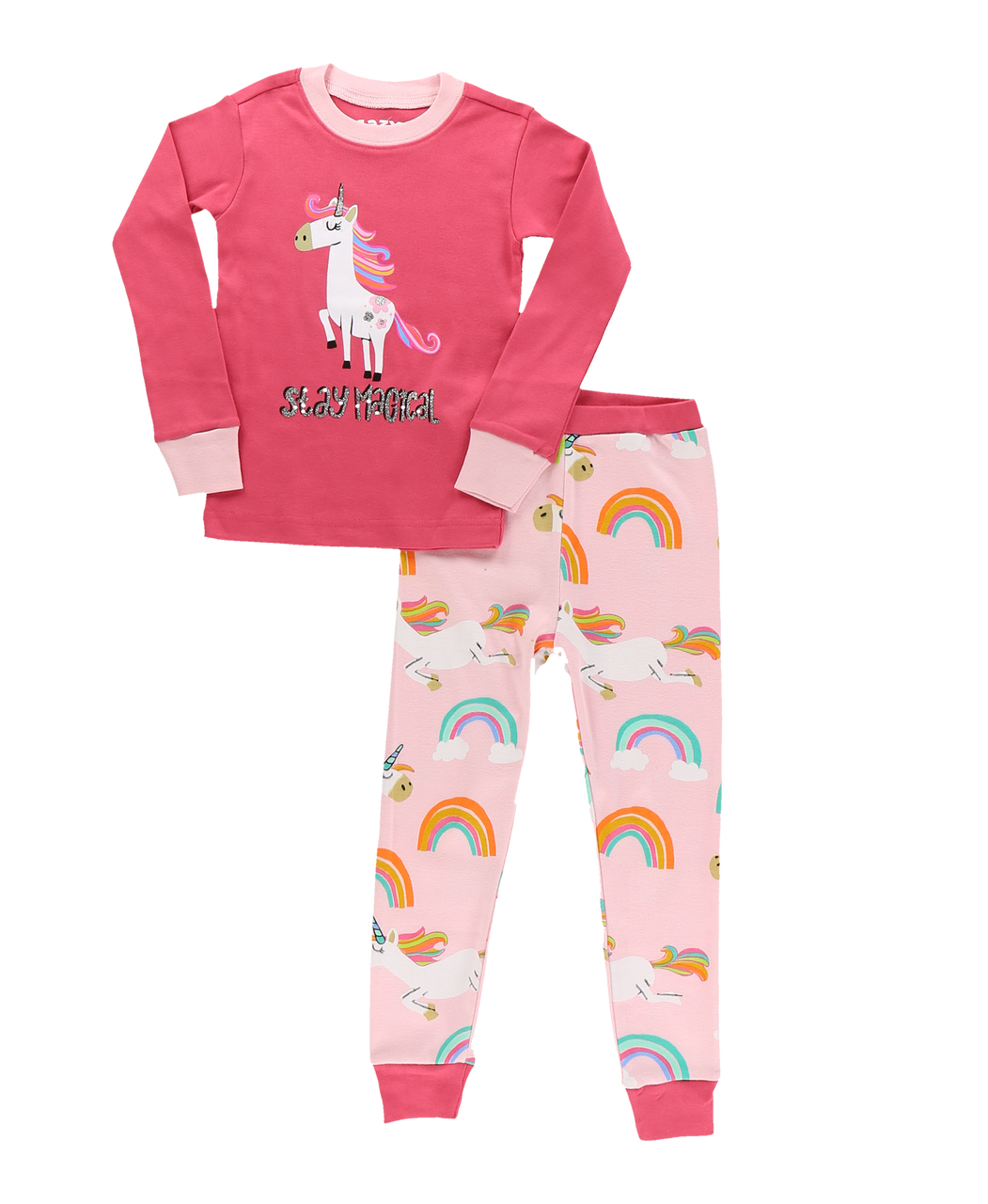 Magical Unicorn Kid&#39;s Long Sleeve PJ&#39;s