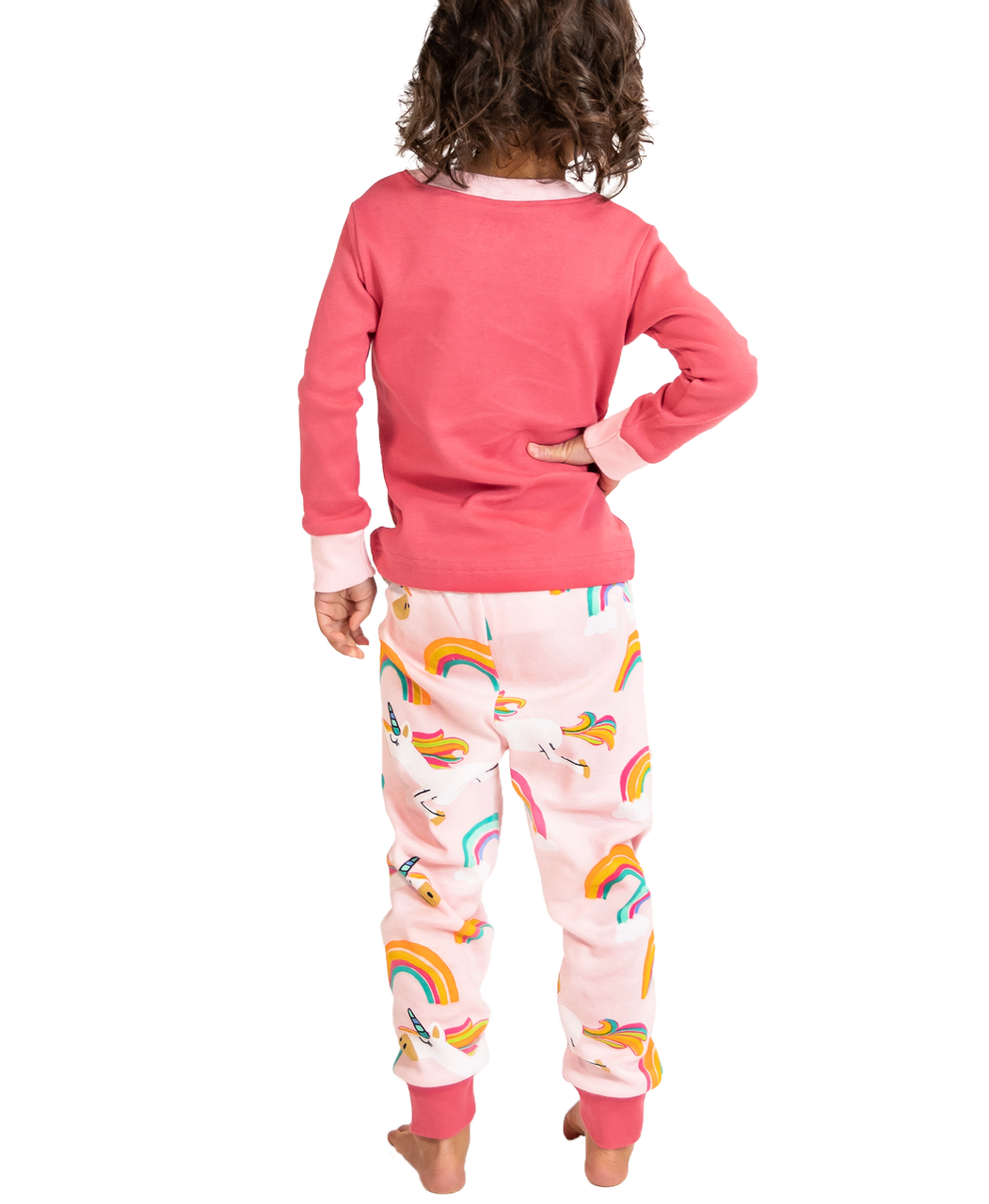 Magical Unicorn Kid&#39;s Long Sleeve PJ&#39;s