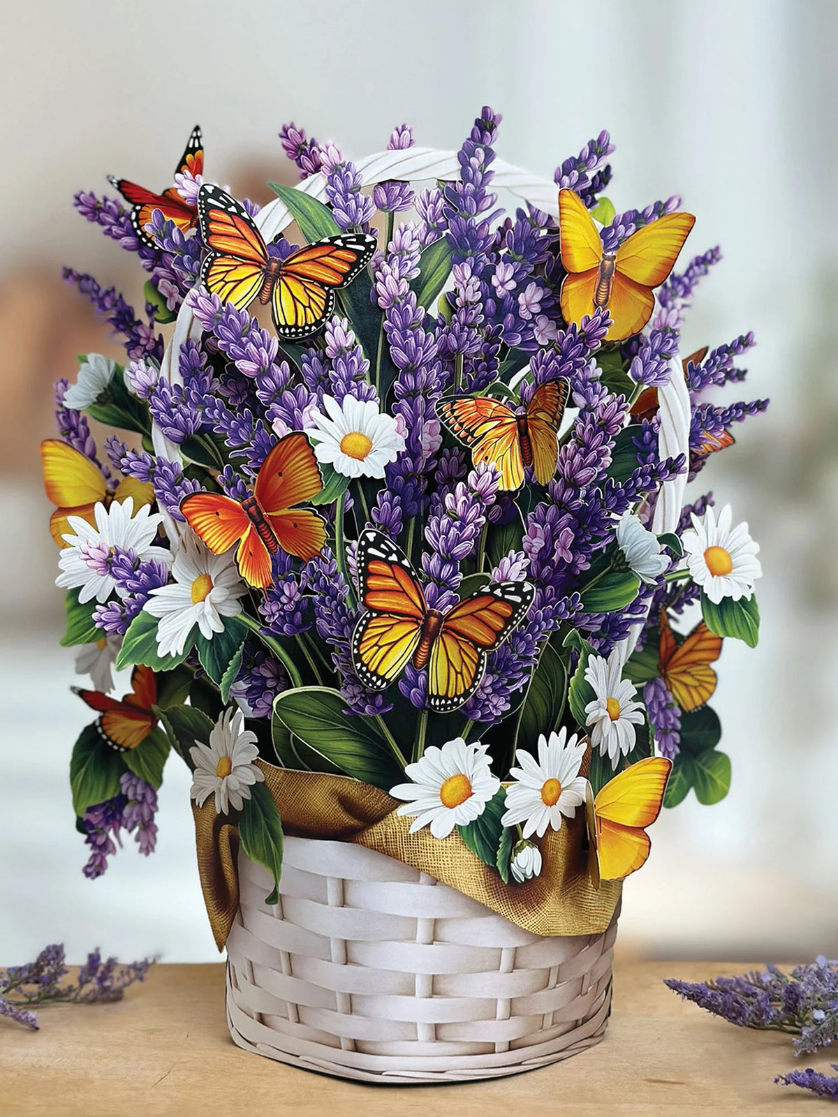 Pop-Up Greeting Card FreshCut Flowers