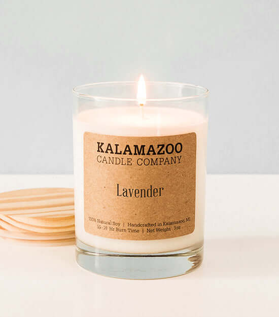 Kalamazoo Candle Company Lavender Candle 9oz