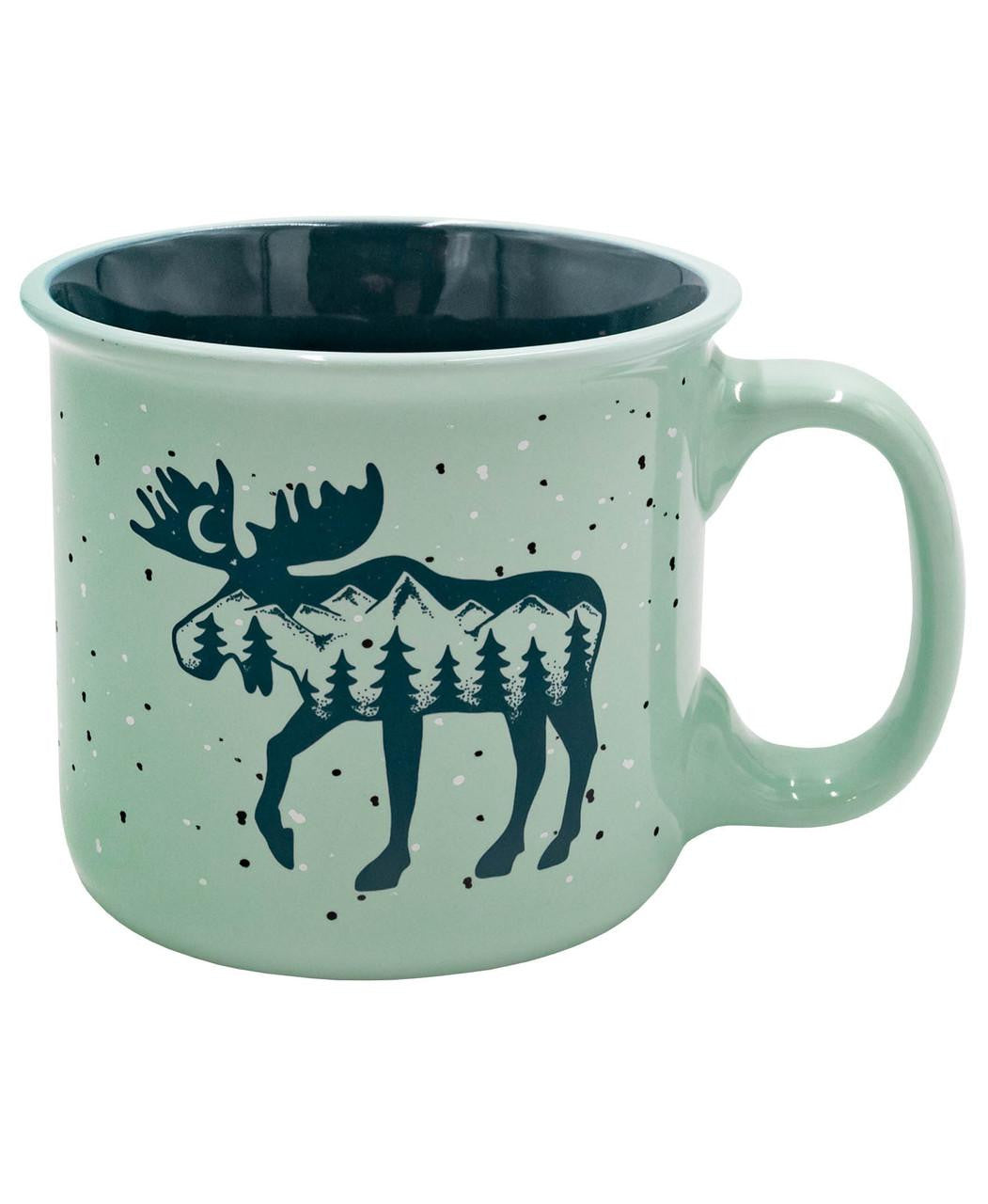 Mountain Moose Silhouette Mug