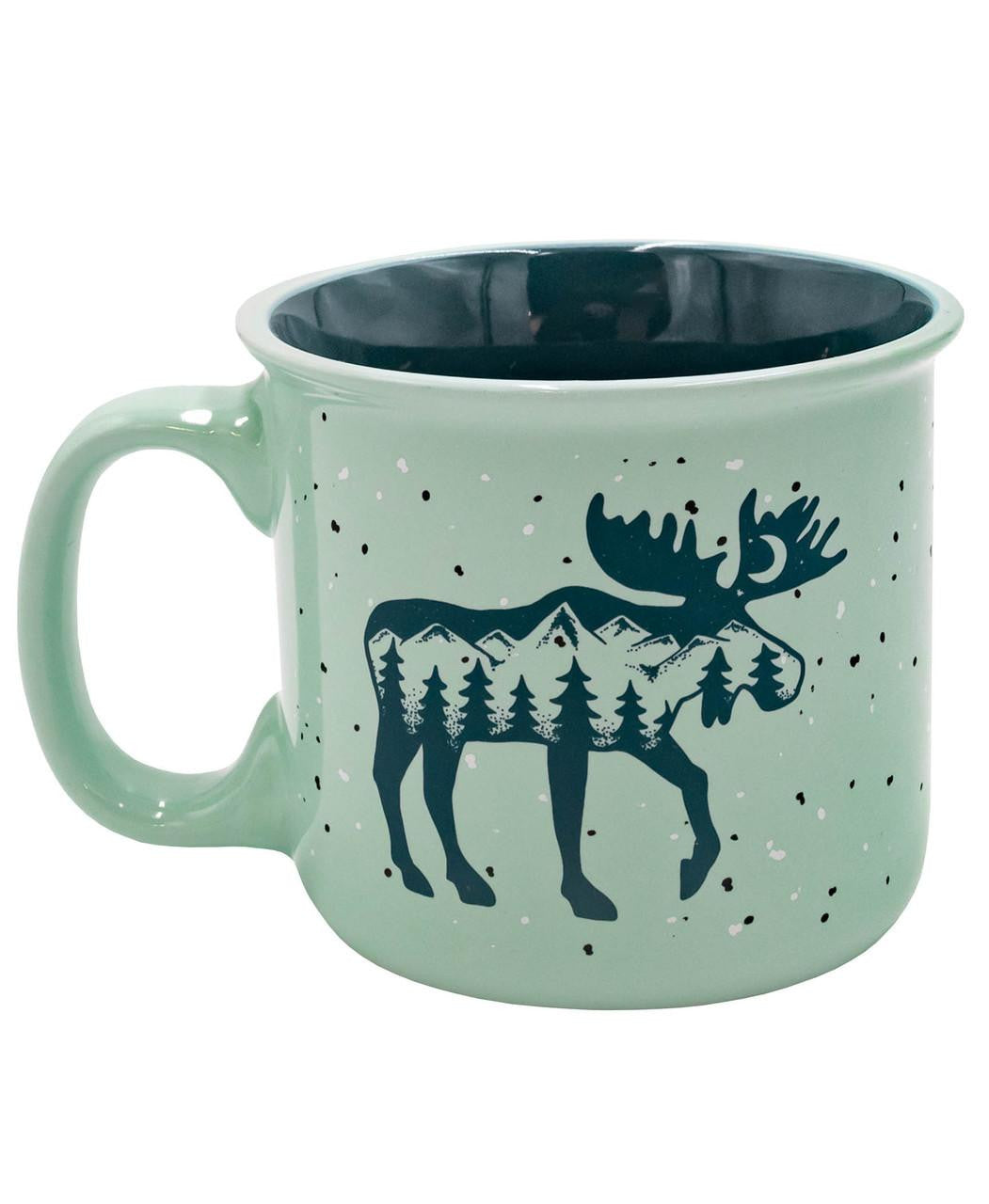 Mountain Moose Silhouette Mug