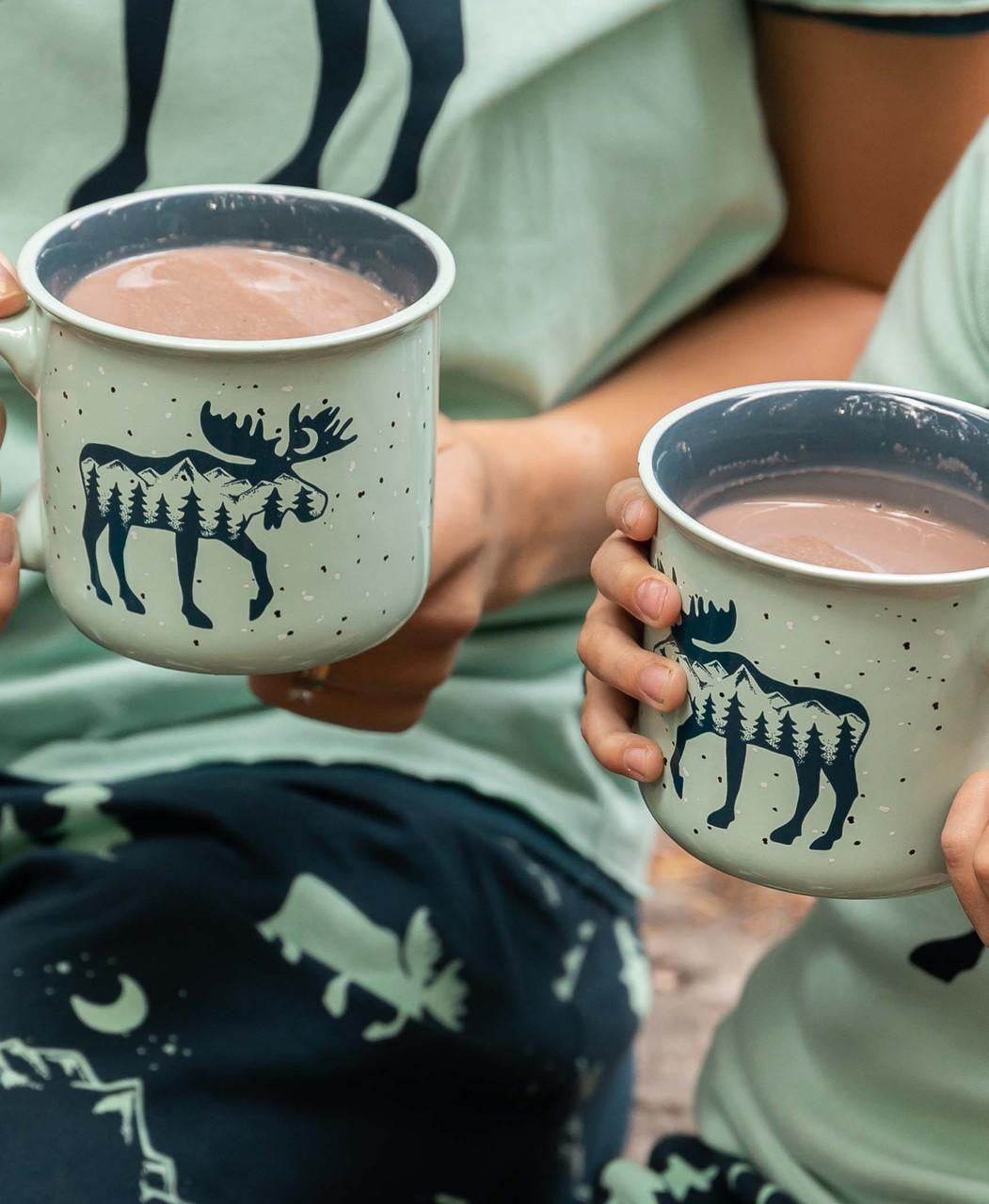 Mountain Moose Silhouette Mug