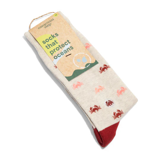 Colorful Crabs - Socks That Protect Oceans