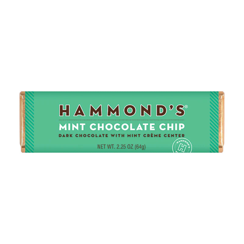 Hammond&#39;s Mint Chocolate Chip Candy Bar