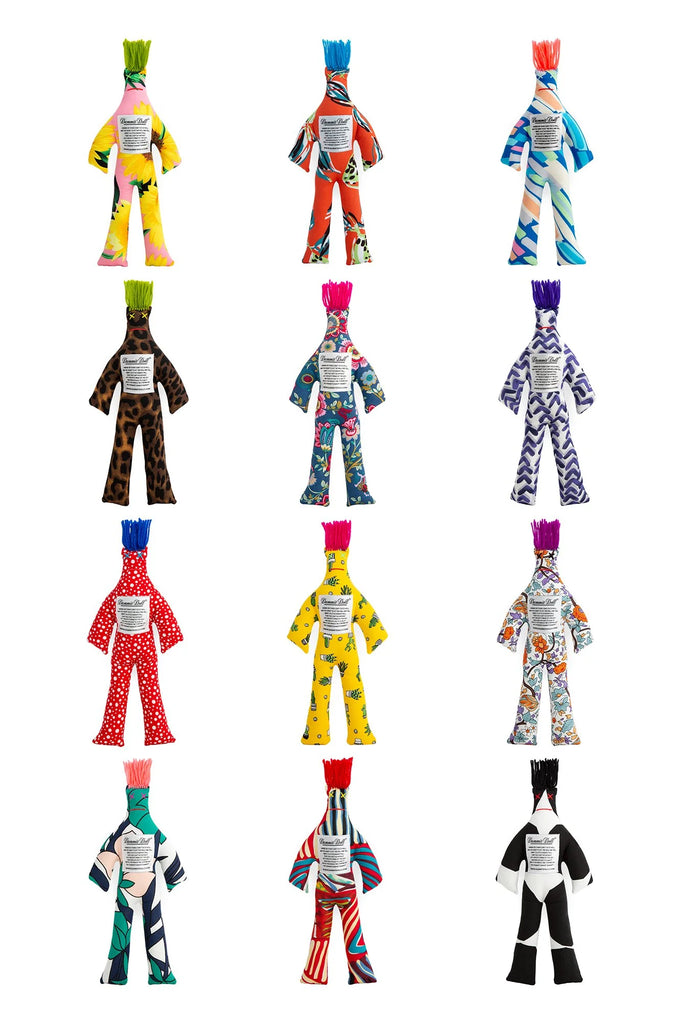 New Random Pattern Color Stress Relief 12 Dammit Doll Plush Toy