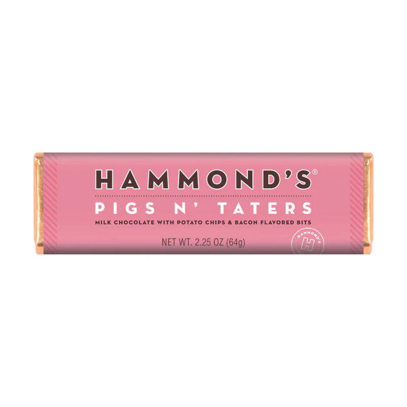 Hammond&#39;s Pigs N&#39; Taters Candy Bar