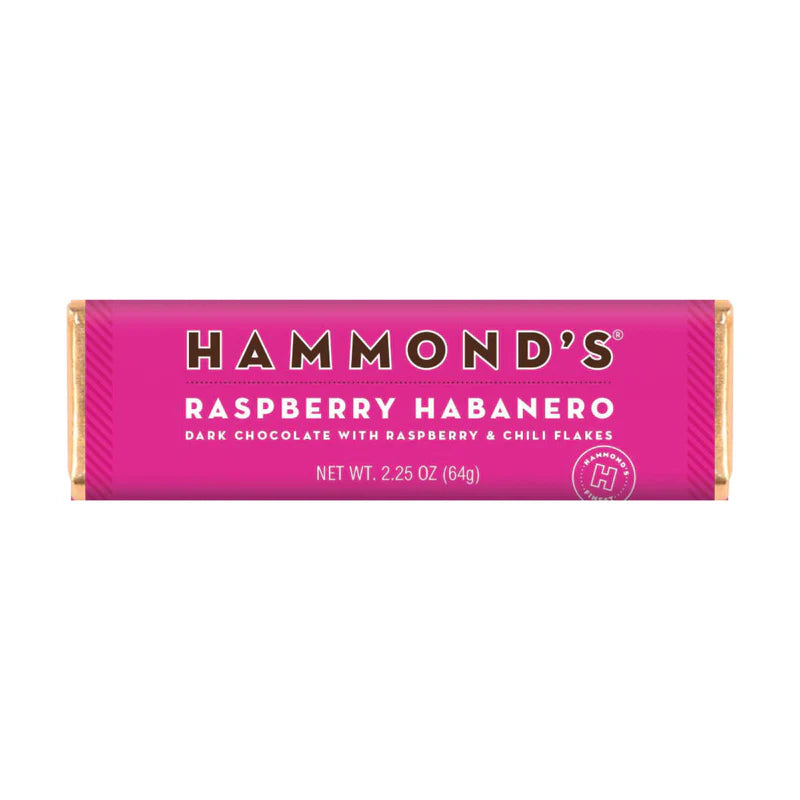 Hammond&#39;s Raspberry Habanero Candy Bar