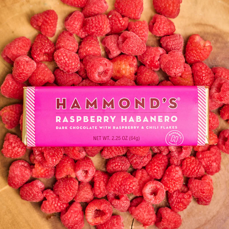 Hammond&#39;s Raspberry Habanero Candy Bar