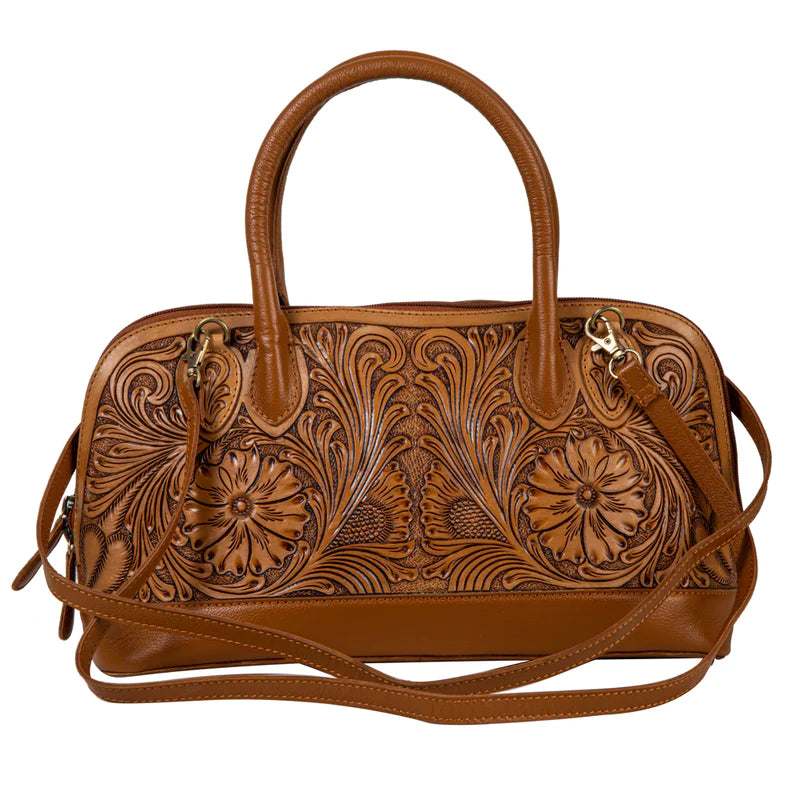 Westward Hand-Tooled Bag