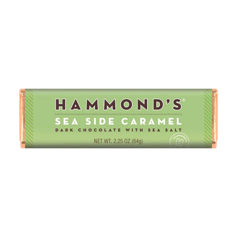 Hammond&#39;s Dark Chocolate Sea Side Caramel Candy Bar