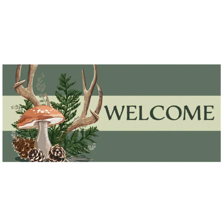 Winter Woodland Welcome Sassafras Insert Mat