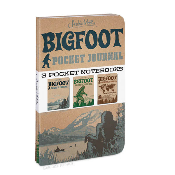 Bigfoot Pocket Journals Set/3