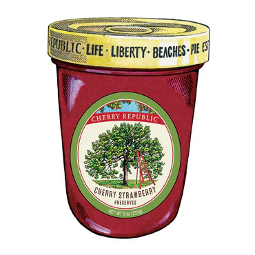 Cherry Strawberry Preserves 9oz