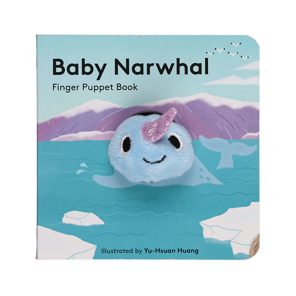 Baby Narwhal Finger Puppet Book