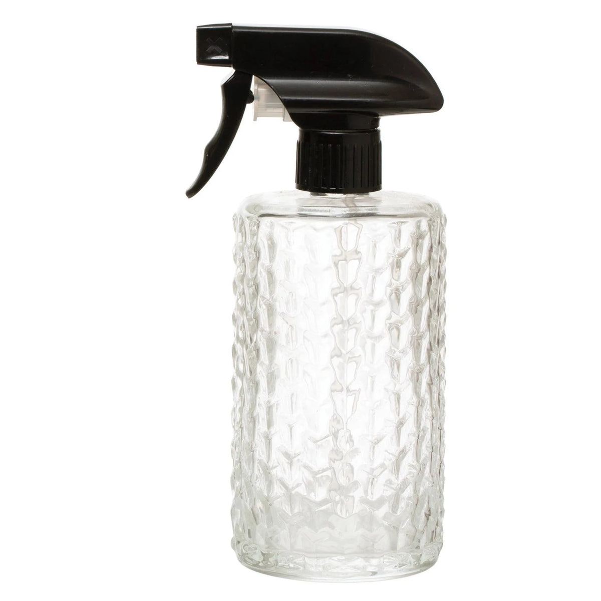 Embossed Glass Spray Bottle