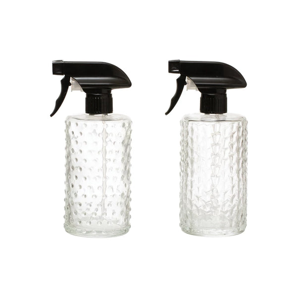 Embossed Glass Spray Bottle – 80 Acre Market