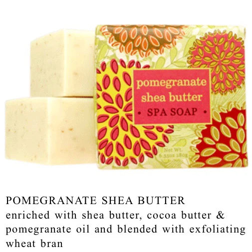 1.9oz Shea Butter Soap Pomegranate