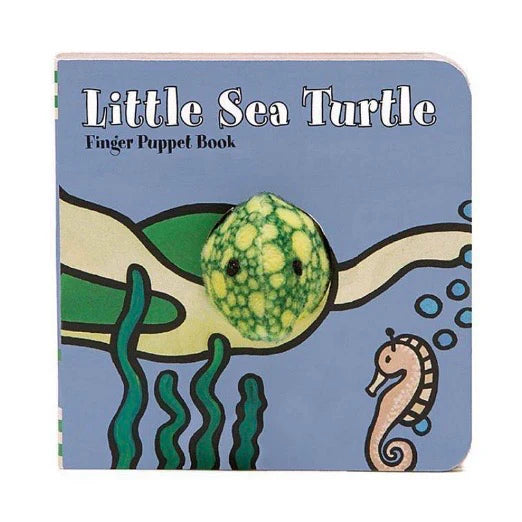 Little Sea Turtle Finger Puppet Board Book