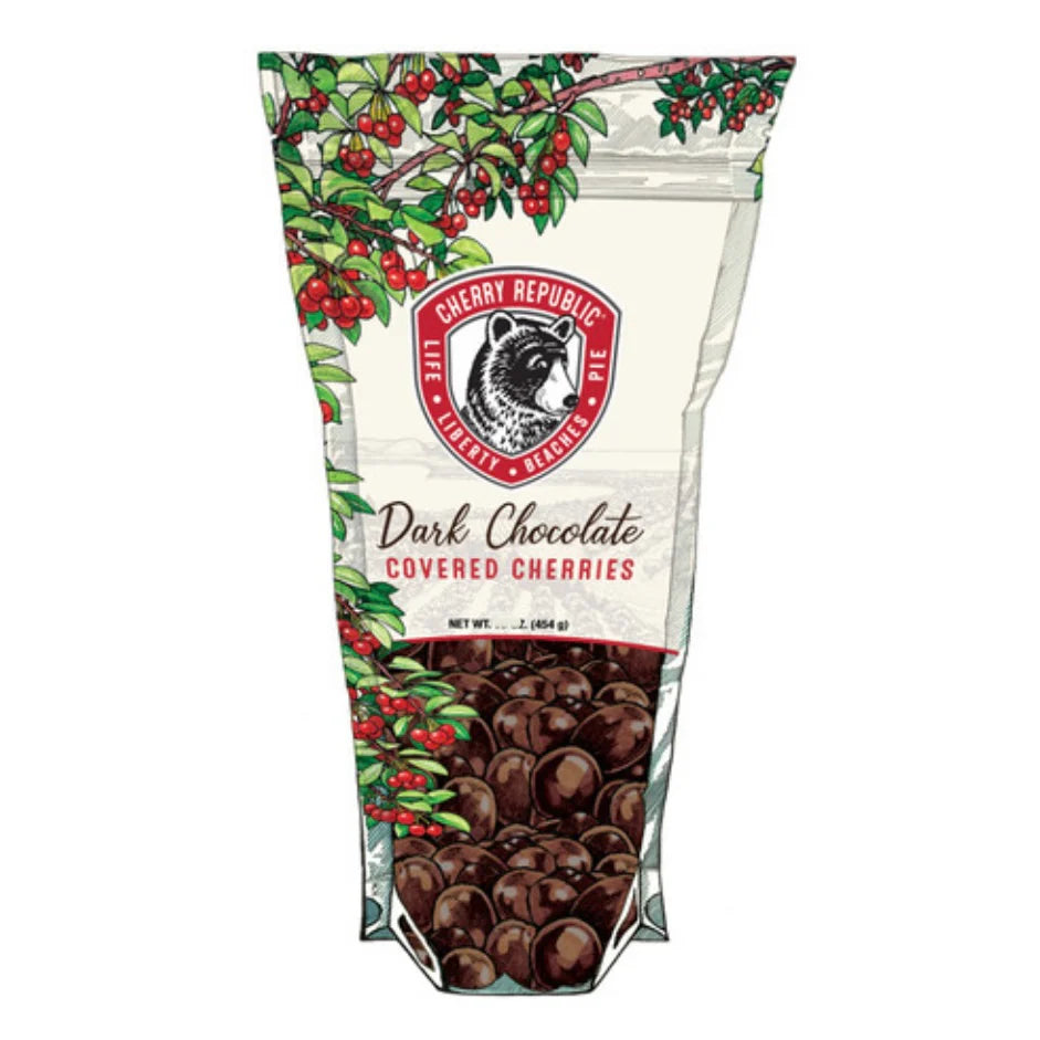 Dark Chocolate Covered Cherries 3oz