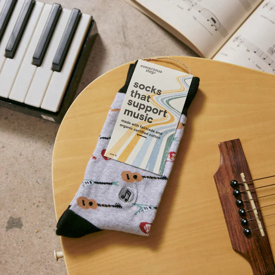 Guitar Groove - Socks That Support Music