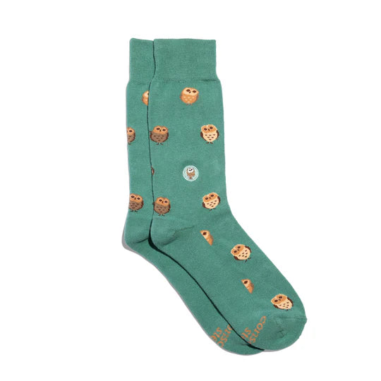 You&#39;re A Hoot - Socks That Protect Owls