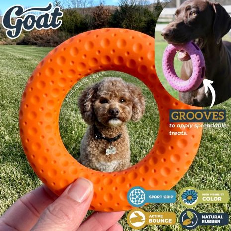 GOAT Sport Ring Dog Toy - Medium