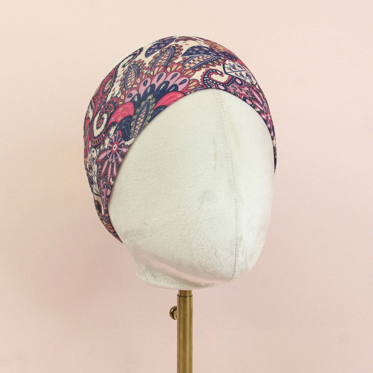 Pateast Paisley Sassy Olive Stretch Headband